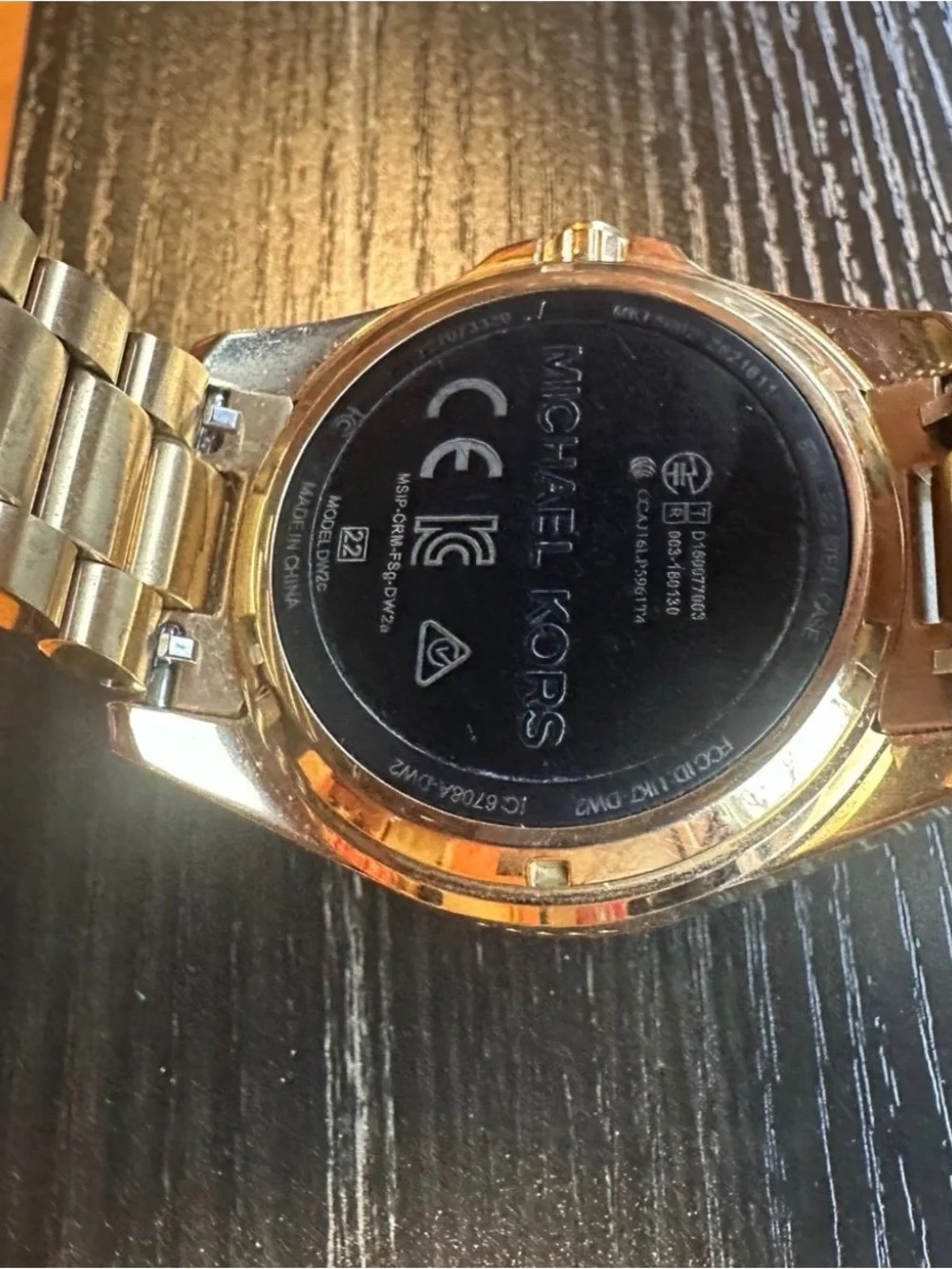 Michael Kors Access Bradshaw Gen 5 Pavé Gold-Tone Smartwatch
